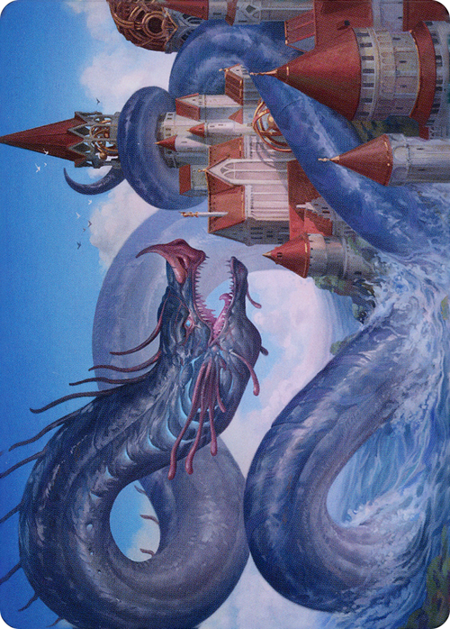 Tolarian Terror // Tolarian Terror (ADMU-018) - Dominaria United Art Series (Borderless)