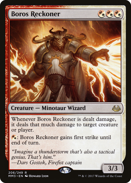 Boros Reckoner (MM3-206) - Modern Masters 2017 Foil