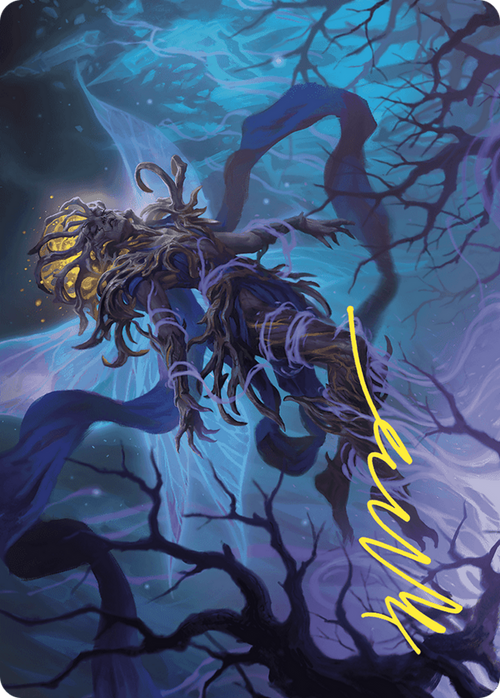 Sleep-Cursed Faerie // Sleep-Cursed Faerie (AWOE-008) - Wilds of Eldraine Art Series (Borderless) Foil