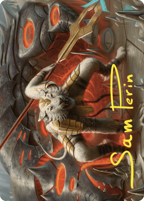 Sunspear Shikari // Sunspear Shikari (ACMM-004) - Commander Masters Art Series (Borderless)