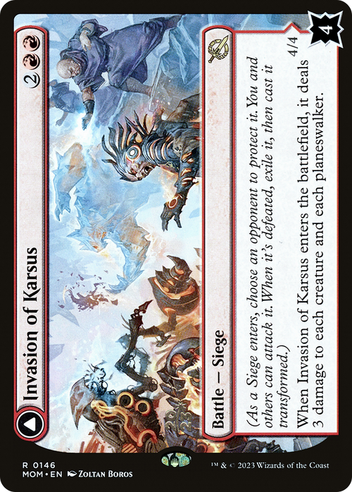 Invasion of Karsus (PRE-146) - March of the Machine Promos Foil