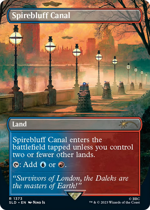 Spirebluff Canal (SLD-1373) - Secret Lair Drop (Borderless)