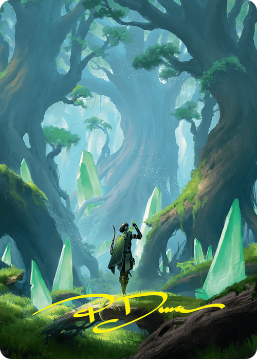 Forest // Forest (AFDN-025) - Foundations Art Series (Borderless) Foil