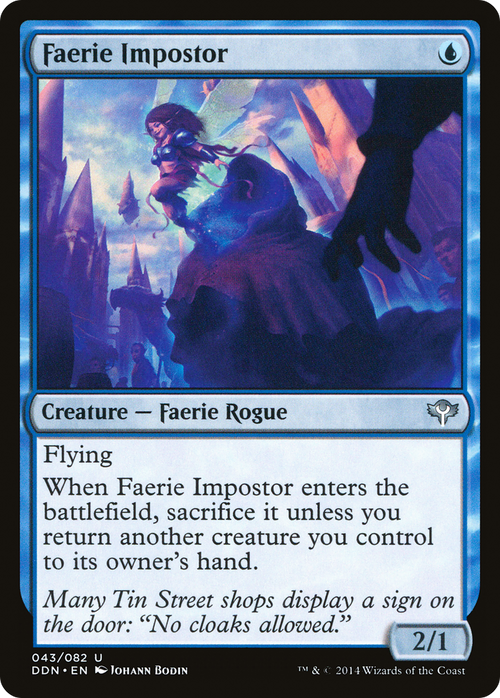 Faerie Impostor (DDN-043) - Duel Decks: Speed vs. Cunning
