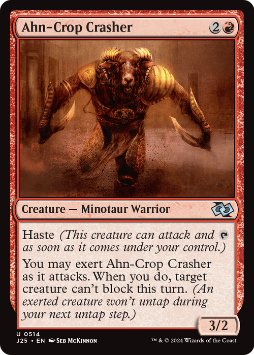 Ahn-Crop Crasher (J25-514) - Foundations Jumpstart