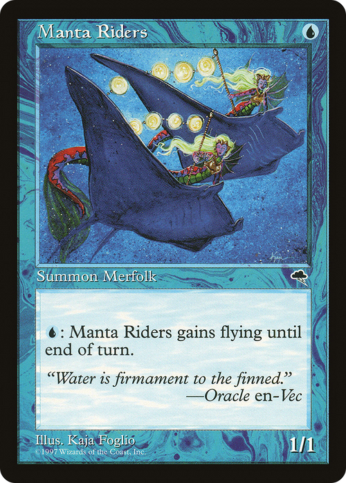 Manta Riders (TMP-074) - Tempest