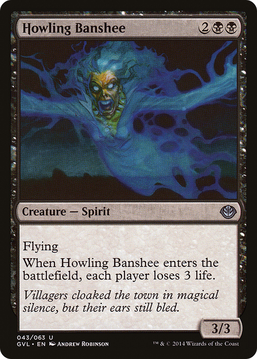 Howling Banshee (DD3-043) - Duel Decks Anthology: Garruk vs. Liliana