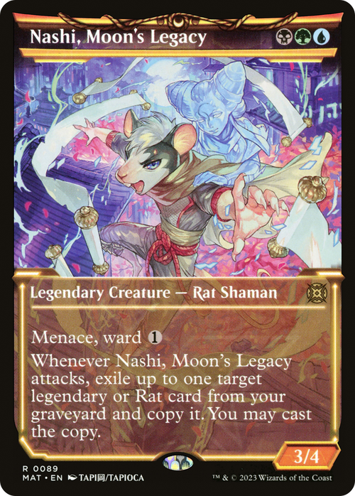 Nashi, Moon's Legacy (Showcase) (MAT-089) - March of the Machine: The Aftermath: (Showcase)