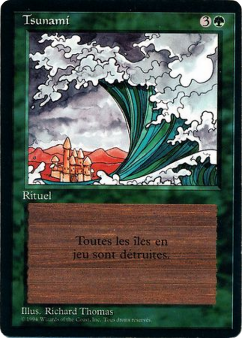 Tsunami (FBB-) - Foreign Black Border