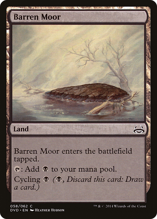 Barren Moor (DD3-058) - Duel Decks Anthology: Divine vs. Demonic