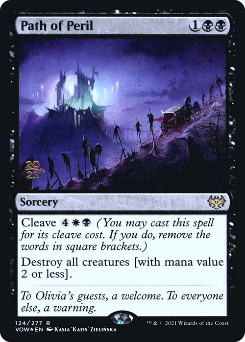 Path of Peril (PRE-124) - Innistrad: Crimson Vow Promos Foil