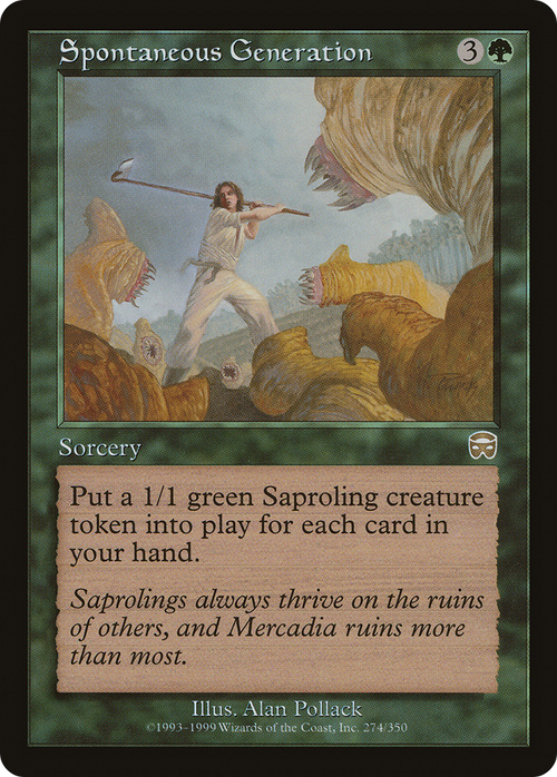 Spontaneous Generation (MMQ-274) - Mercadian Masques Foil