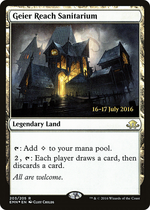 Geier Reach Sanitarium (PRE-203S) - Eldritch Moon Promos Foil