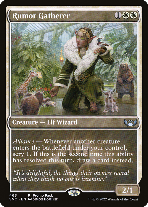 Rumor Gatherer (PPSNC-463) - Streets of New Capenna