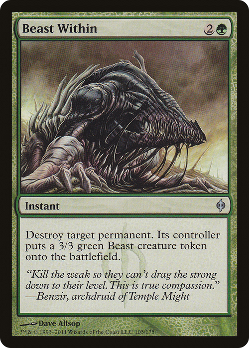 Beast Within (NPH-103) - New Phyrexia