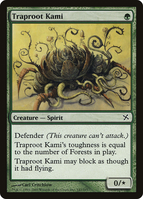 Traproot Kami (BOK-147) - Betrayers of Kamigawa