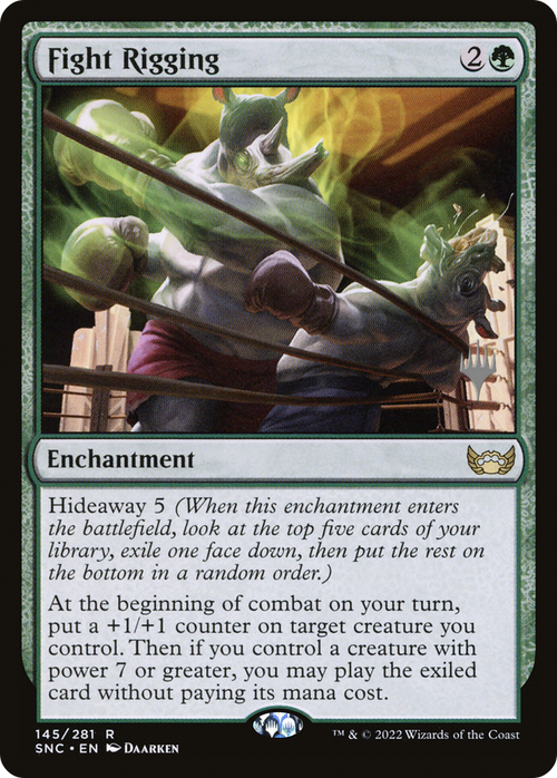Fight Rigging (PPSNC-145) - Streets of New Capenna Promos