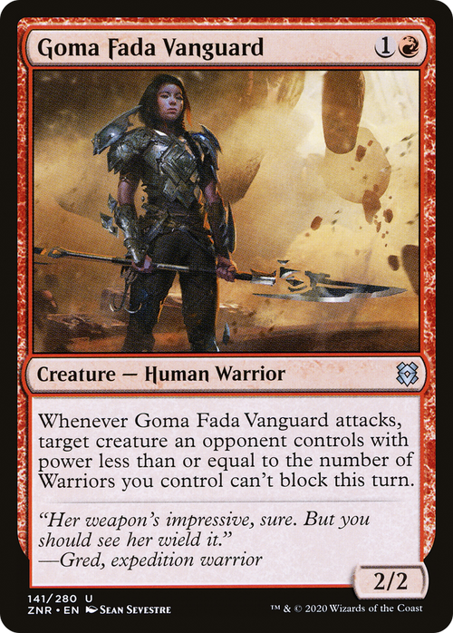 Goma Fada Vanguard (ZNR-141) - Zendikar Rising