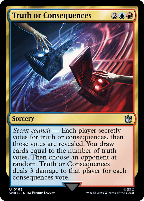 Truth or Consequences (WHO-163) - Doctor Who Foil
