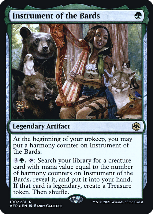 Instrument of the Bards (PRE-190S) - Adventures in the Forgotten Realms Promos Foil
