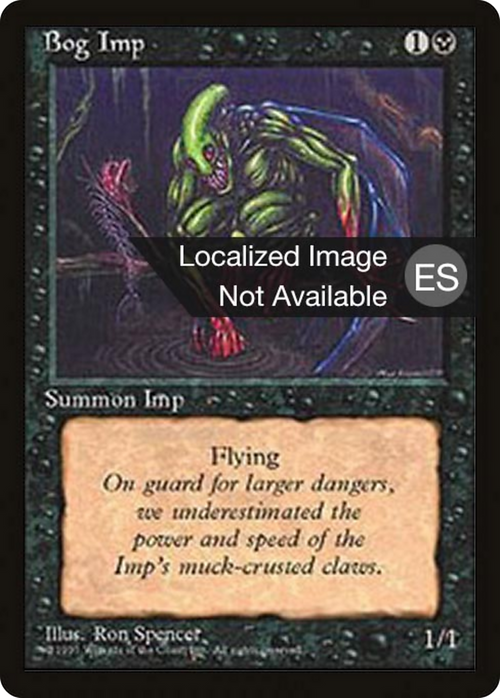 Bog Imp (4BB-) - Fourth Edition Foreign Black Border