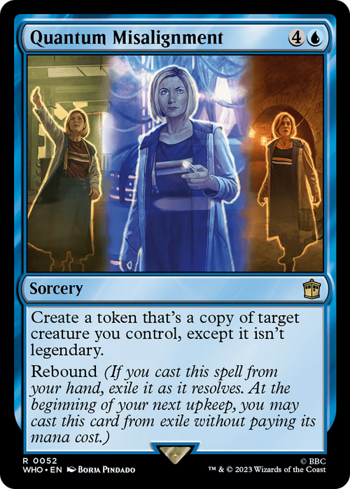 Quantum Misalignment (WHO-052) - Doctor Who Foil