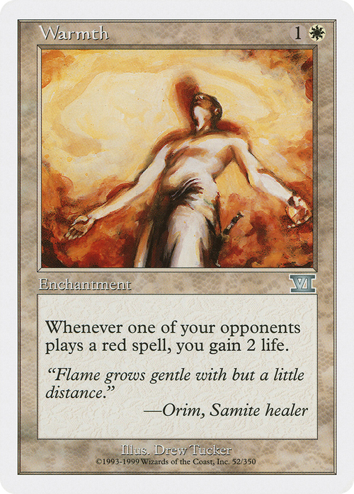 Warmth (6ED-052) - Classic Sixth Edition