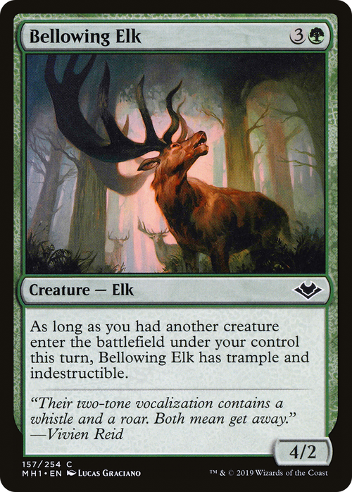 Bellowing Elk (MH1-157) - Modern Horizons