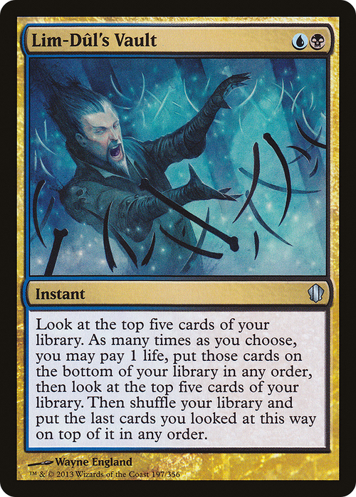Lim-Dul's Vault (C13-197) - Commander 2013