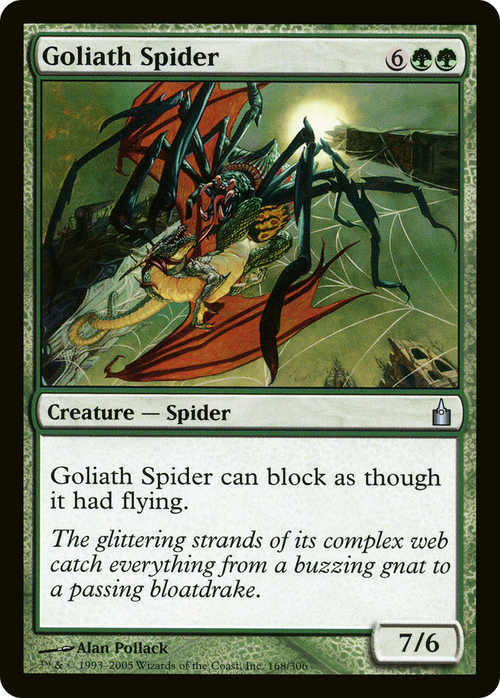 Goliath Spider (RAV-168) - Ravnica: City of Guilds Foil
