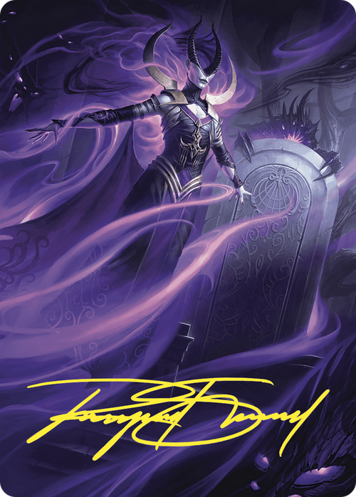 Ashiok, Wicked Manipulator // Ashiok, Wicked Manipulator (AWOE-010) - Wilds of Eldraine Art Series (Borderless)