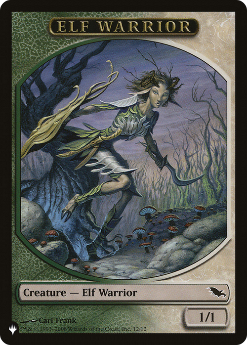 Elf Warrior (PLST-TSHM-12) - The List