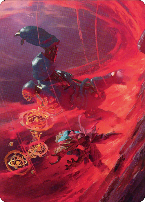 Twinferno // Twinferno (ADMU-039) - Dominaria United Art Series (Borderless) Foil