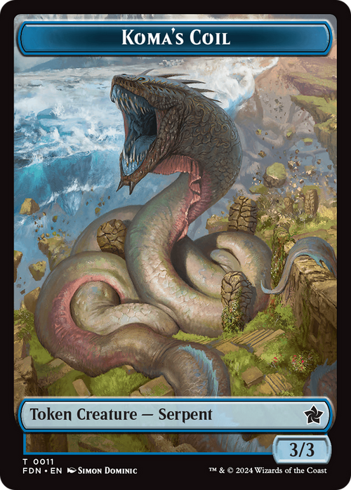 Koma's Coil (TFDN-011) - Foundations Tokens