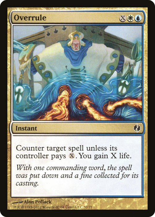 Overrule (DDI-032) - Duel Decks: Venser vs. Koth