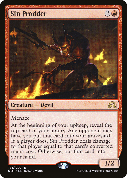 Sin Prodder (SOI-181) - Shadows over Innistrad