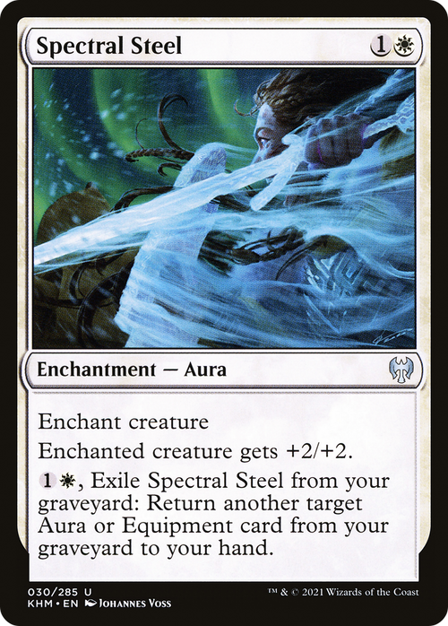 Spectral Steel (KHM-030) - Kaldheim Foil