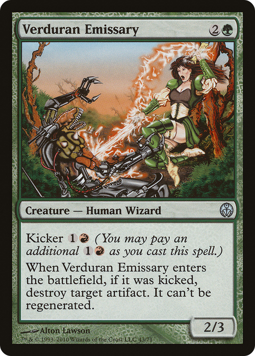 Verduran Emissary (DDE-043) - Duel Decks: Phyrexia vs. the Coalition