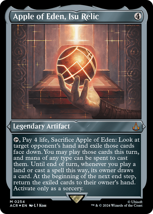 Apple of Eden, Isu Relic (Foil Etched) (ACR-254) - Assassin's Creed Foil