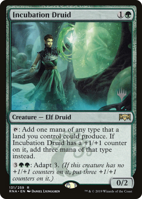 Incubation Druid (PPM20-131P) - Ravnica Allegiance Promos