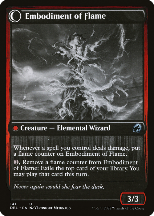 Flame Channeler (DBL-141) - Innistrad: Double Feature: (Double Faced Transform)