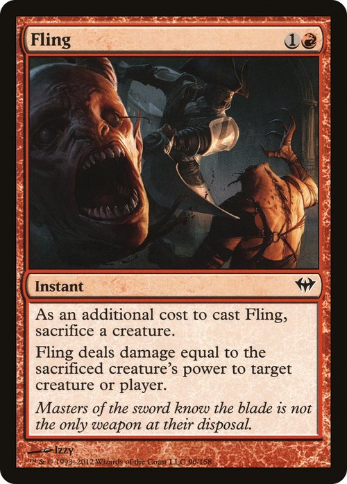Fling (DKA-090) - Dark Ascension