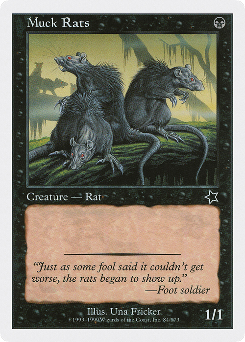 Muck Rats (S99-081) - Starter 1999