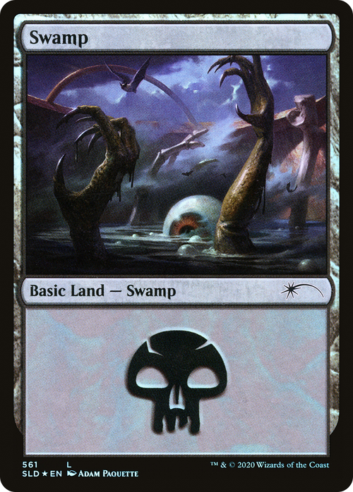Swamp (561) (SLD-561) - Secret Lair Drop Foil
