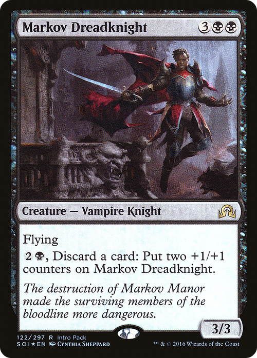 Markov Dreadknight (UMP-122) - Shadows over Innistrad Promos Foil