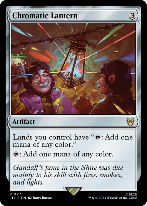 Chromatic Lantern (LTC-275) - Tales of Middle-earth Commander
