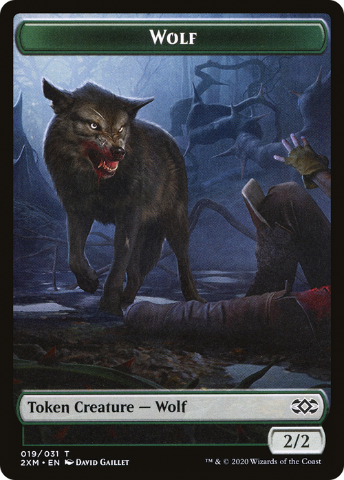 Wolf (T2XM-019) - Double Masters Tokens