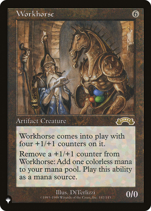 Workhorse (LIST-EXO-142) - The List