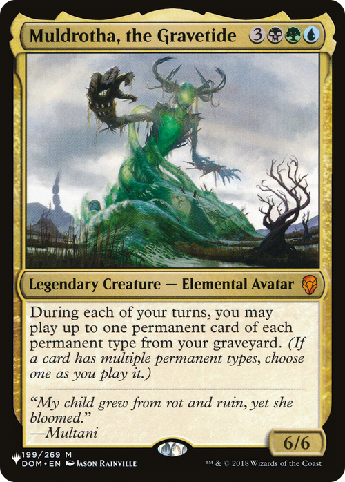 Muldrotha, the Gravetide (LIST-DOM-199) - The List