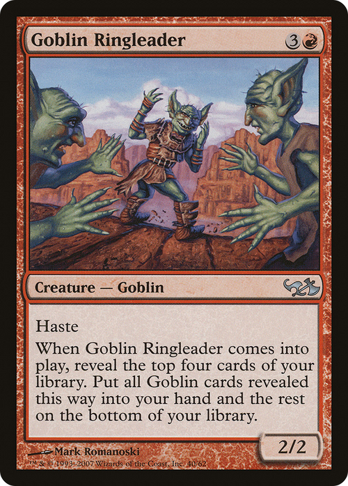 Goblin Ringleader (EVG-040) - Duel Decks: Elves vs. Goblins